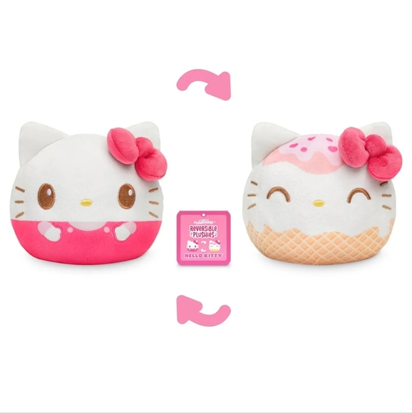 Sanrio Reversible 4" Plushie - My Melody Hello Kitty Kuromi Officially Licensed - Picture 10 of 10